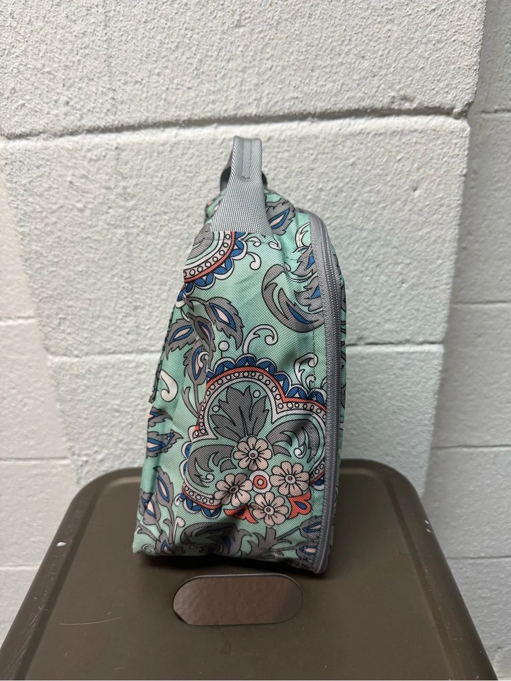 Vera Bradley Mint Paisley Insulated Tote